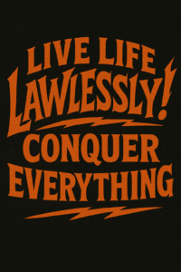 Live Life Lawlessly, One Bad Maa 