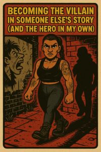 becoming the villain in someone else story and being a hero in yours 