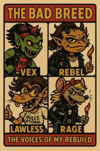 bad breed maa and their voices