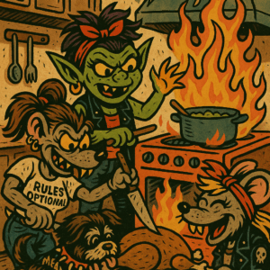 creating the bad breed feast