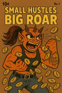 small hustles big roaar rebel