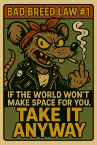 IF THE WORLD WONT MAKE SPACE