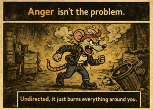 anger isn't the issue direction is 