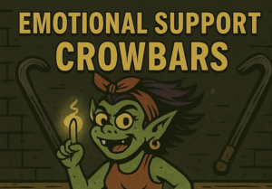 chaos academy emotional support crowbar 
