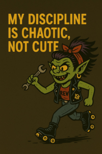 My Discipline is Chaotic Not Cute 