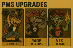 pms upgrades on everything 