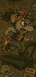 cardio fueled by rage 