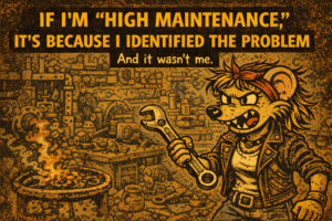 high maintenance and rage 