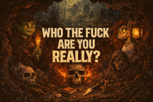 who the fuck are you really? title 