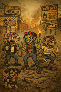 the realm of chaos tried to tame them once...