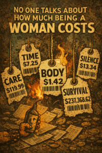 no one ever talks about the cost of being a woman 